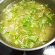 簡単♪塩鶏の煮汁からの鶏ガラスープ