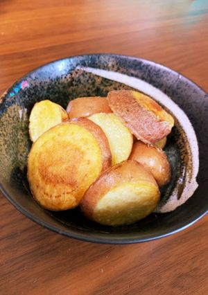【塩振って】インカばーん【目覚めました】-レシピのメイン写真