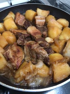 炊飯器で肉じゃが風豚の角煮☆-レシピのメイン写真