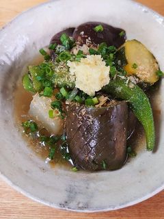 簡単!夏野菜の煮びたし♪-レシピのメイン写真