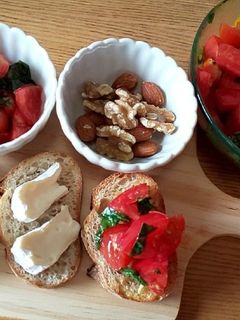 絶品芳醇☆トマトとバジルのブルスケッタ-レシピのメイン写真