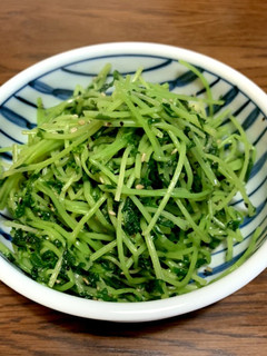 豆苗のぱっぱと炒め-レシピのメイン写真