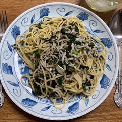 大葉と黒ごまとしらすのパスタ-レシピのメイン写真