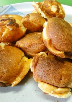 ＊たこ焼き器でワッフル風＊-レシピのメイン写真