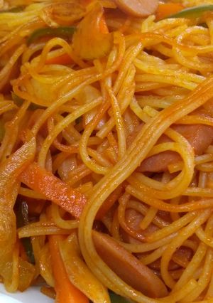 焼きナポリタン　懐かしい甘さが特徴-レシピのメイン写真