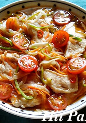 鶏胸肉とトマトの南蛮漬け-レシピのメイン写真