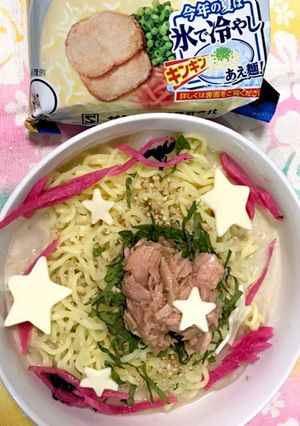 サッポロ一番 冷やし麺 七夕にも-レシピのメイン写真