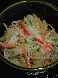 はなびし草のくらげの中華風酢の物-レシピのメイン写真