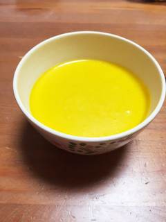 かぼちゃのスープ(下ゆでレンジ)-レシピのメイン写真