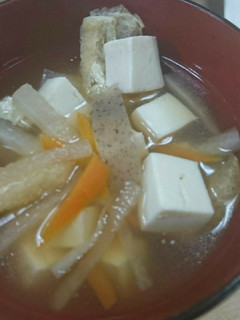 けんちん汁-レシピのメイン写真