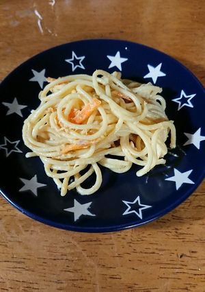 イケるじゃん、カレー風味なスパサラ。-レシピのメイン写真