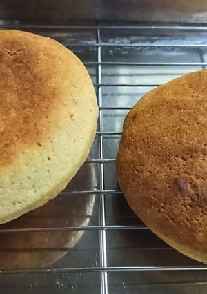 低糖質 バンズ パンケーキ 糖質制限-レシピのメイン写真