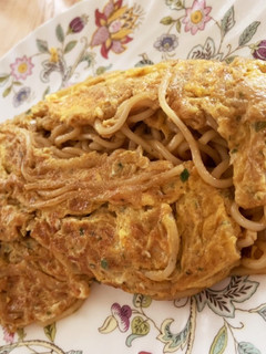 簡単ズボラ飯☆焼きそばIN卵焼き-レシピのメイン写真