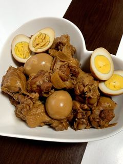 手羽元と卵のコーラでさっぱり煮-レシピのメイン写真