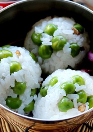 シワのない見た目も味もいい豆ご飯-レシピのメイン写真