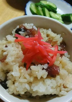 鰹でも鮪でも☆ウチのてこね寿司-レシピのメイン写真