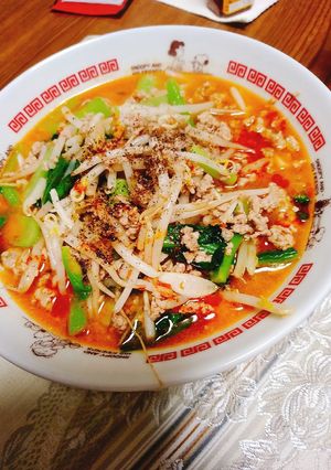 本格的担々麺～ベースに味噌ラーメン-レシピのメイン写真