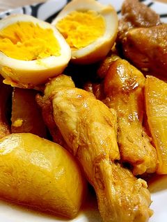 鶏手羽元と大根のオイスターソース煮-レシピのメイン写真