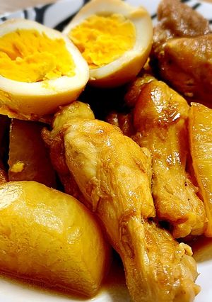 鶏手羽元と大根のオイスターソース煮-レシピのメイン写真