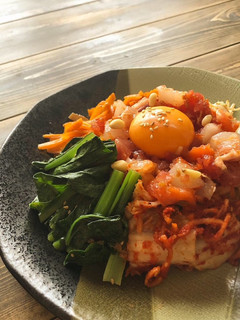発芽玄米の海鮮・生ビビンバ丼-レシピのメイン写真