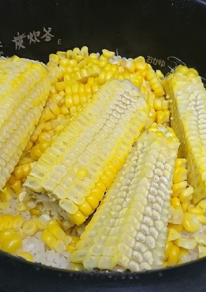 白だしのとうもろこしご飯-レシピのメイン写真