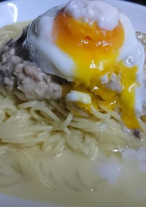 ゼロ麺 クリームパスタソース 糖質制限-レシピのメイン写真