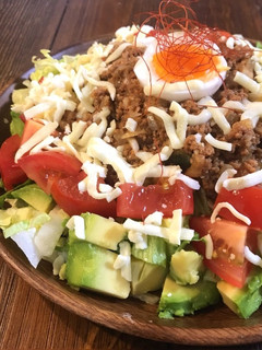 レンジで簡単♡野菜たっぷりタコライス-レシピのメイン写真