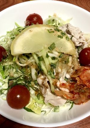 薬味たっぷり豚しゃぶそうめん-レシピのメイン写真