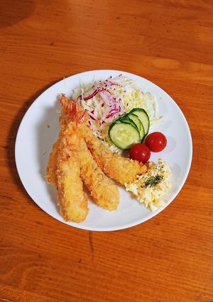 えびフライとタルタルソース作りました。-レシピのメイン写真