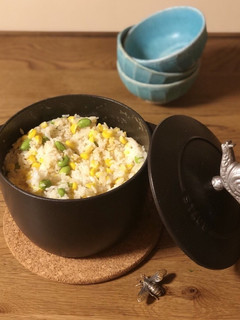 コーンと枝豆の☆バター醤油炊き込みご飯-レシピのメイン写真