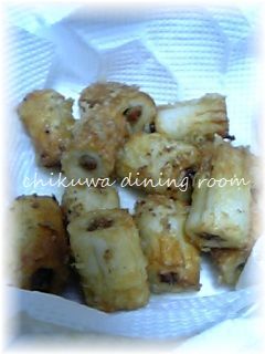 超うま簡単!ちくわと納豆のはさみ揚げ~☆-レシピのメイン写真