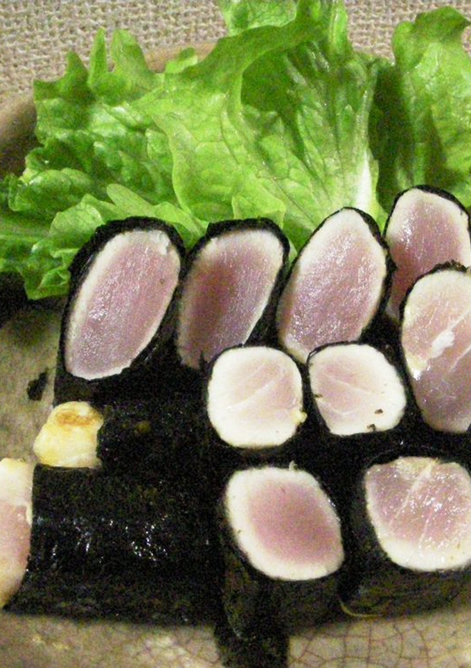 マグロの磯辺焼き-レシピのメイン写真