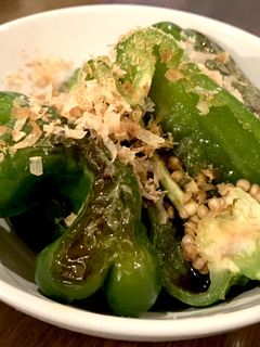 まるごとピーマン-レシピのメイン写真