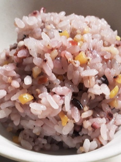 夏場のお弁当 梅干入りご飯-レシピのメイン写真