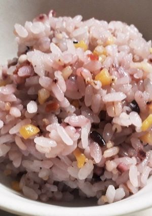 夏場のお弁当 梅干入りご飯-レシピのメイン写真