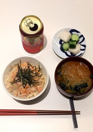 鮭の炊き込みご飯-レシピのメイン写真