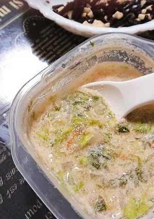 離乳食後期☆レタス入りミルクスープ☆-レシピのメイン写真