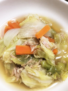 キャベツとツナのあっさり煮-レシピのメイン写真