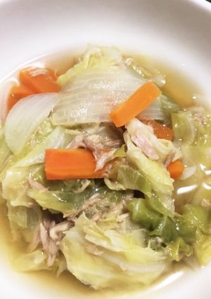 キャベツとツナのあっさり煮-レシピのメイン写真