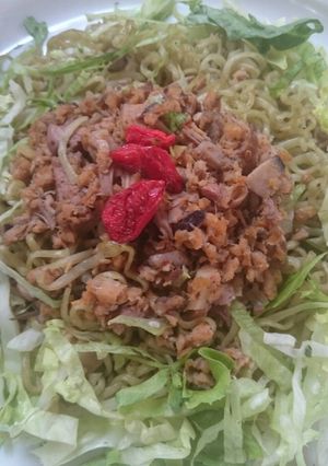 ビーガン＊ウマ辛ジャージャー麺-レシピのメイン写真