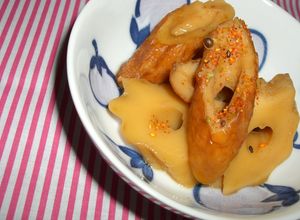 副惣菜に簡単✿ちくわぶと❀ちくわの✿煮物-レシピのメイン写真