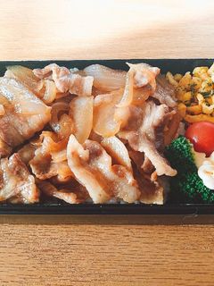 豚のしょうが焼き弁当-レシピのメイン写真