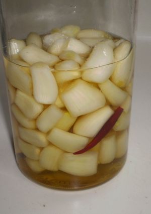 ラッキョウの甘酢漬け-レシピのメイン写真