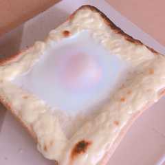 食パンにひと手間！絶品たままよトースト-レシピのメイン写真