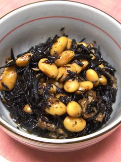 我が家のひじきの煮物-レシピのメイン写真