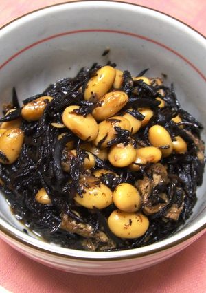 我が家のひじきの煮物-レシピのメイン写真
