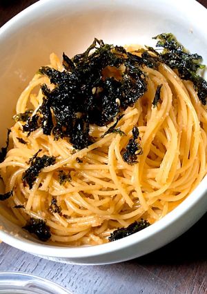 材料これだけ！？簡単時短！明太パスタ-レシピのメイン写真