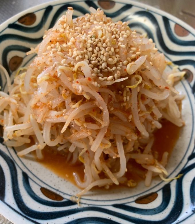 ラーメン屋さんのピリ辛もやし by しゅうたろうレシピ帳