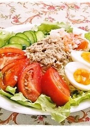 サッポロ一番×冷たいさっぱりサラダ麺-レシピのメイン写真