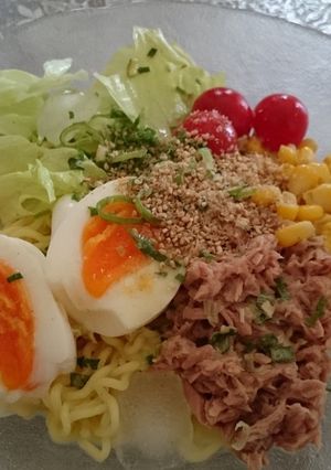 夏の新定番☆サッポロ一番冷え冷えラーメン-レシピのメイン写真